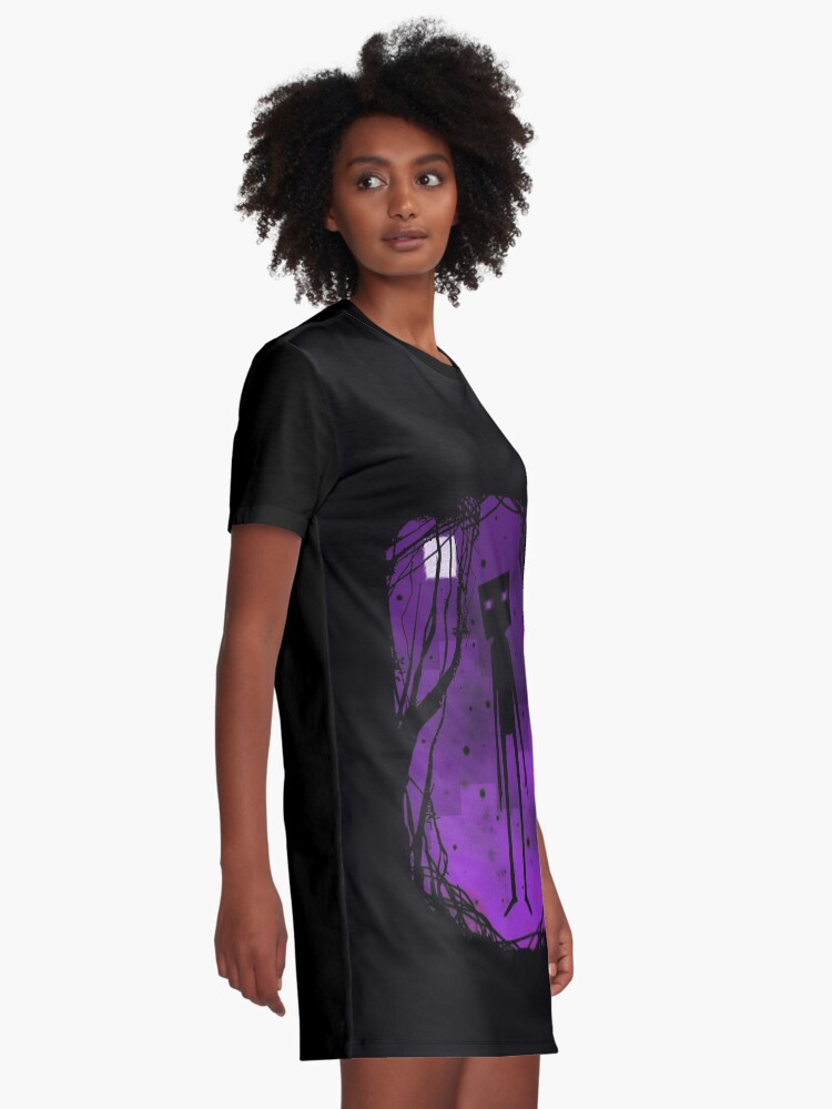Alternate view of Enderman Graphic T-Shirt Dress
