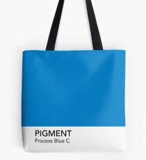 Pantone Process Blue C Tote Bag