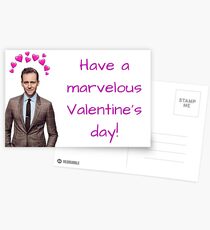 Tom Hiddleston Valentine's Day, Gifts, Presents, Ideas, Sentimental, Marvel, Movies, Music, Girlfriend, Boyfriend, Best mate, Best friend, Funny Postcards