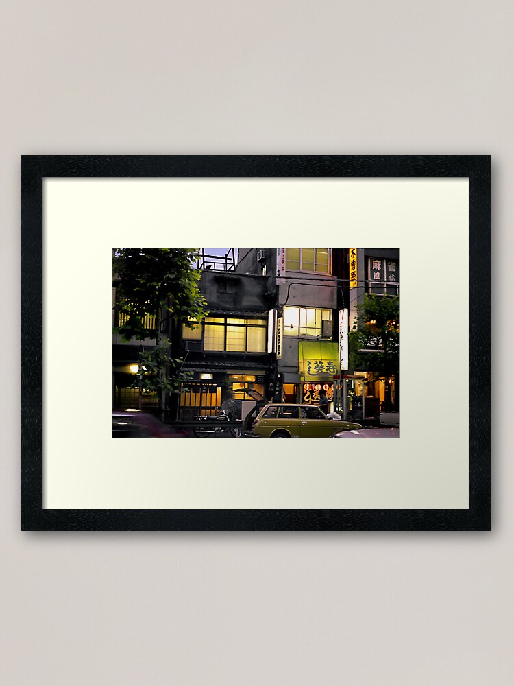 Alternate view of Tokyo Nights Framed Art Print