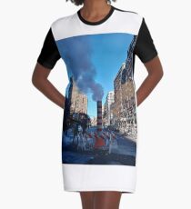 New York City, Manhattan, New York, downtown, #NewYorkCity, #Manhattan, #NeeYork, #downtown,  Graphic T-Shirt Dress