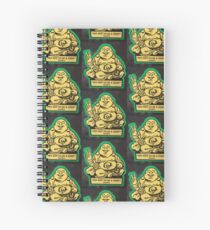 Buddha try not to be a cunt Spiral Notebook