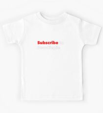 Subscribe to Pewdiepie Kids Tee