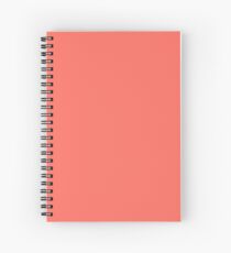 Pantone-Farbe des Jahres Living Coral 2019 Spiralblock