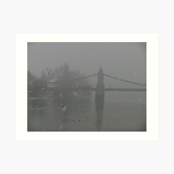 Hammersmith Bridge (yes, it is!) Art Print