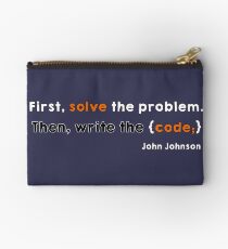 Solve the problem Studio Pouch