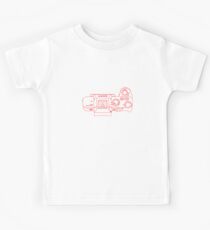 sony alpha a7 a9 camera line art Kids Tee