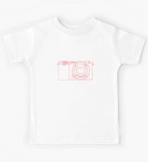 Sony alpha a6500 camera Kids Tee