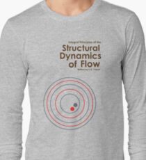Die strukturelle Dynamik des Flusses Langarmshirt