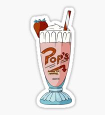 Pop's Milchshake Sticker