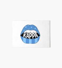 Kappa Lips Art Board