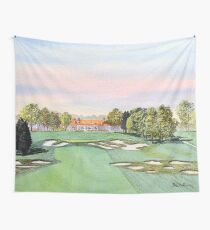 Bethpage Golf Course 18th Hole Wall Tapestry