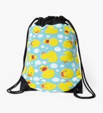 Rubber Duckies Drawstring Bag