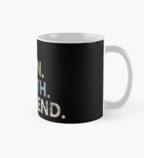 Taza Camisa de hombre The Man The Myth The Legend para hombre Papa Papá Papá