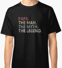 Der Mann der Mann der Mythos das Legenden-Hemd für Papa-Vati des Vaters Classic T-Shirt