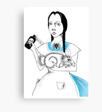 Wednesday in Wonderland Canvas Print