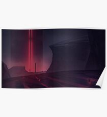 Der rote Monolith Poster