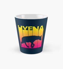 Retro 1980s Hyena Tall Mug