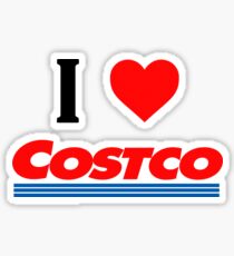 I Love Costco Sticker