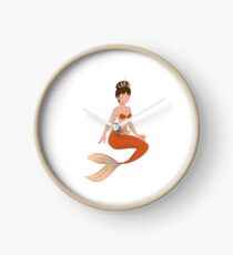 Mermaid Adella Clock