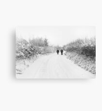 Winter Stroll Canvas Print