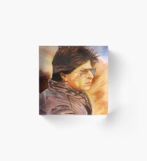 Shahrukh Khan Artwork Acrylic Block