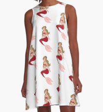 Mermaid Arista A-Line Dress
