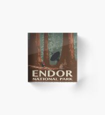 END DOR National Park Acrylic Block