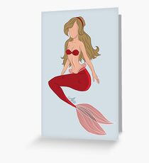 Mermaid Arista Greeting Card