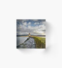 The lighthouse at Ardrishaig Acrylic Block