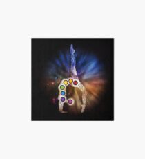 Yoga Chakra Pose Art Board