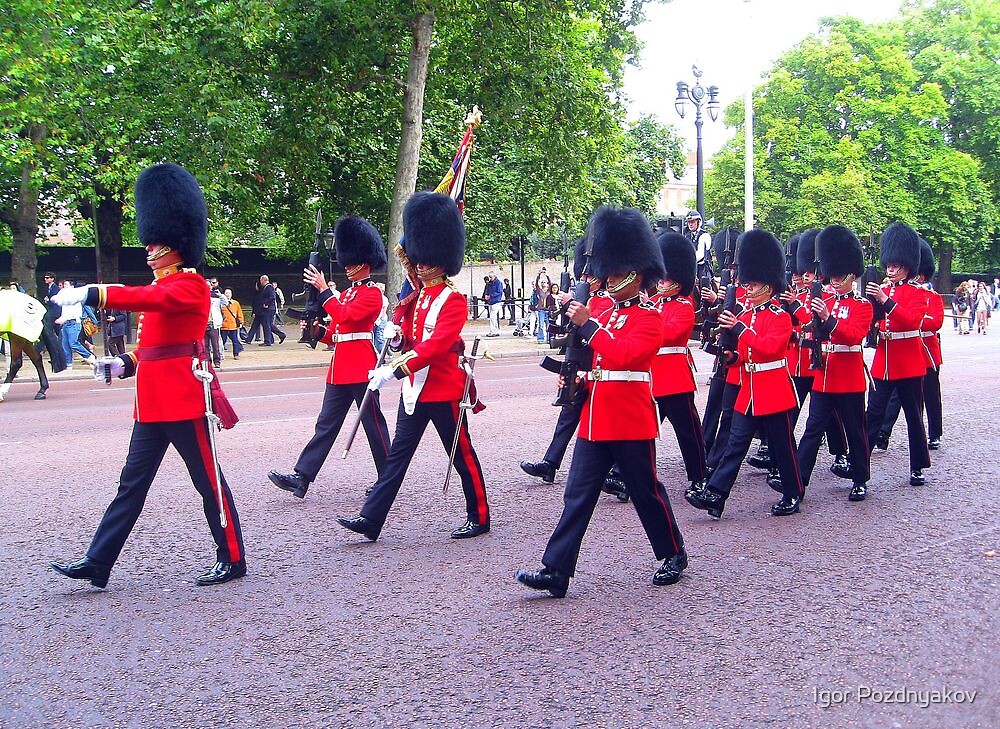 "London. Royal Guards Marching. Great Britain 2009" by Igor Pozdnyakov