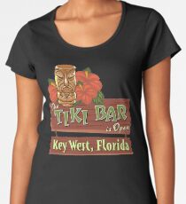 Key West Florida Tiki Bar Women's Premium T-Shirt