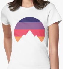 mountain Women's Fitted T-Shirt