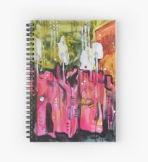 Pink Sari Gang Spiral Notebook