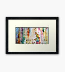 Love Language Framed Print
