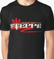 Steppe Grafik T-Shirt