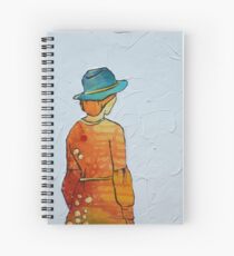 Blue Hat Spiral Notebook