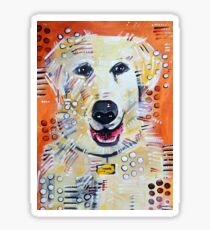 Yellow Lab Sticker