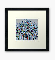 Tree of Life (Blue) Framed Print