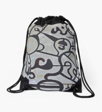 Henry Abstract Drawstring Bag