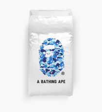 A Bathing Ape Blue Duvet Cover