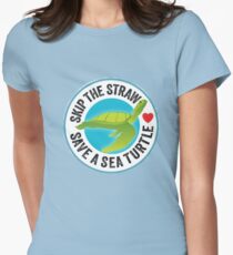 sea turtle Women's Fitted T-Shirt