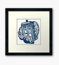 police box Framed Print