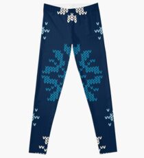 Christmas Knitted Design Leggings