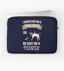 I Love My Pointer Gifts Laptop Sleeve