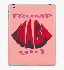 Trumpfmädchen MAGA iPad-Hülle & Klebefolie