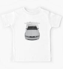 Mustang GT 2005 to 2009 - Silver Kids Tee