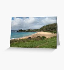 Waimea Bay, Oahu, Hawaii Greeting Card