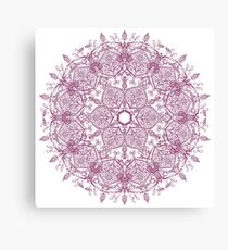 Abstract circular pattern Canvas Print